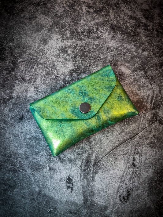 Origami Pouch / Green Constantinople