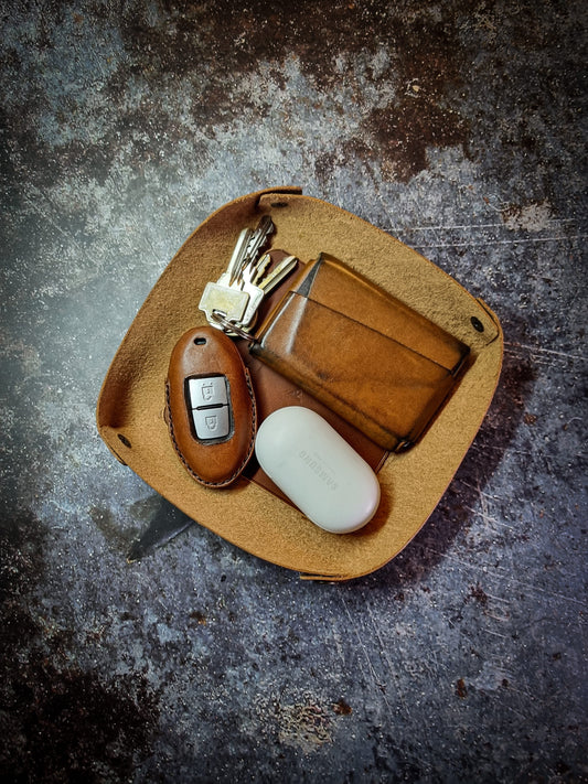 Leather Tray V2 / Cognac Buttero