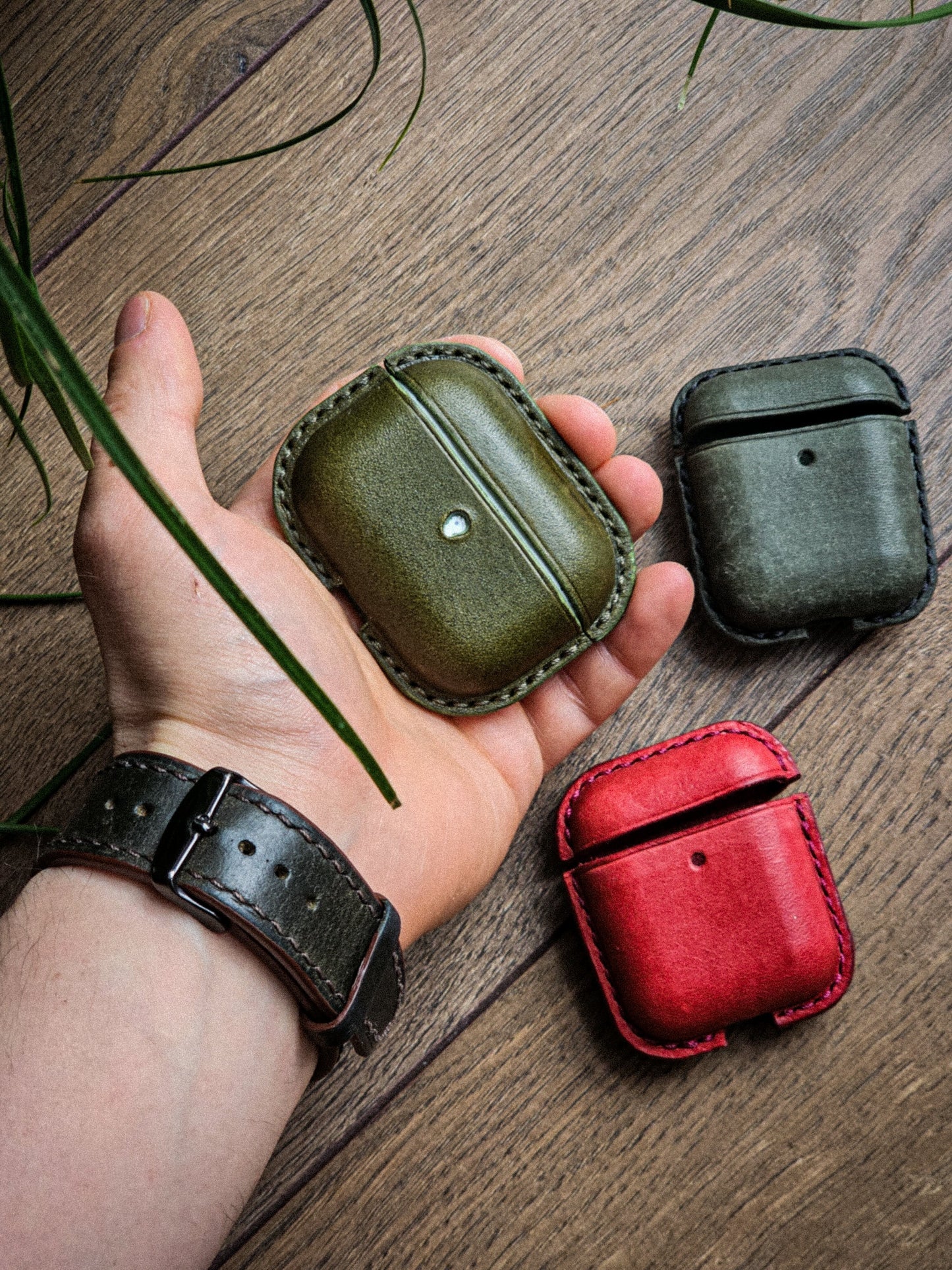 Airpods Pro case / Olive