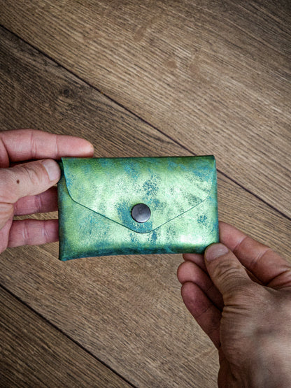 Origami Pouch / Green Constantinople
