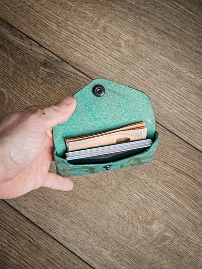 Origami Pouch / Green Constantinople