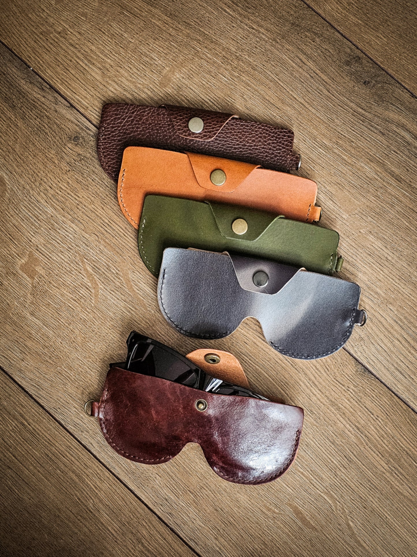 Briļļu futrālis / Zaļš