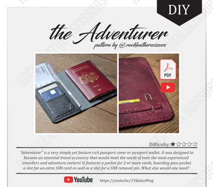 "Adventurer" pases vāka modelis