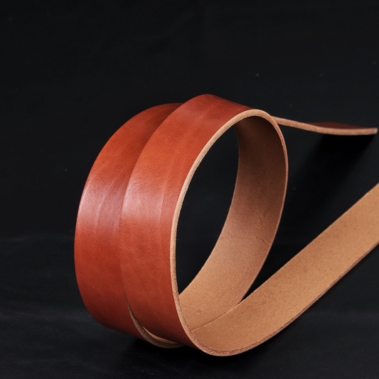 Light Brown Leather Belt